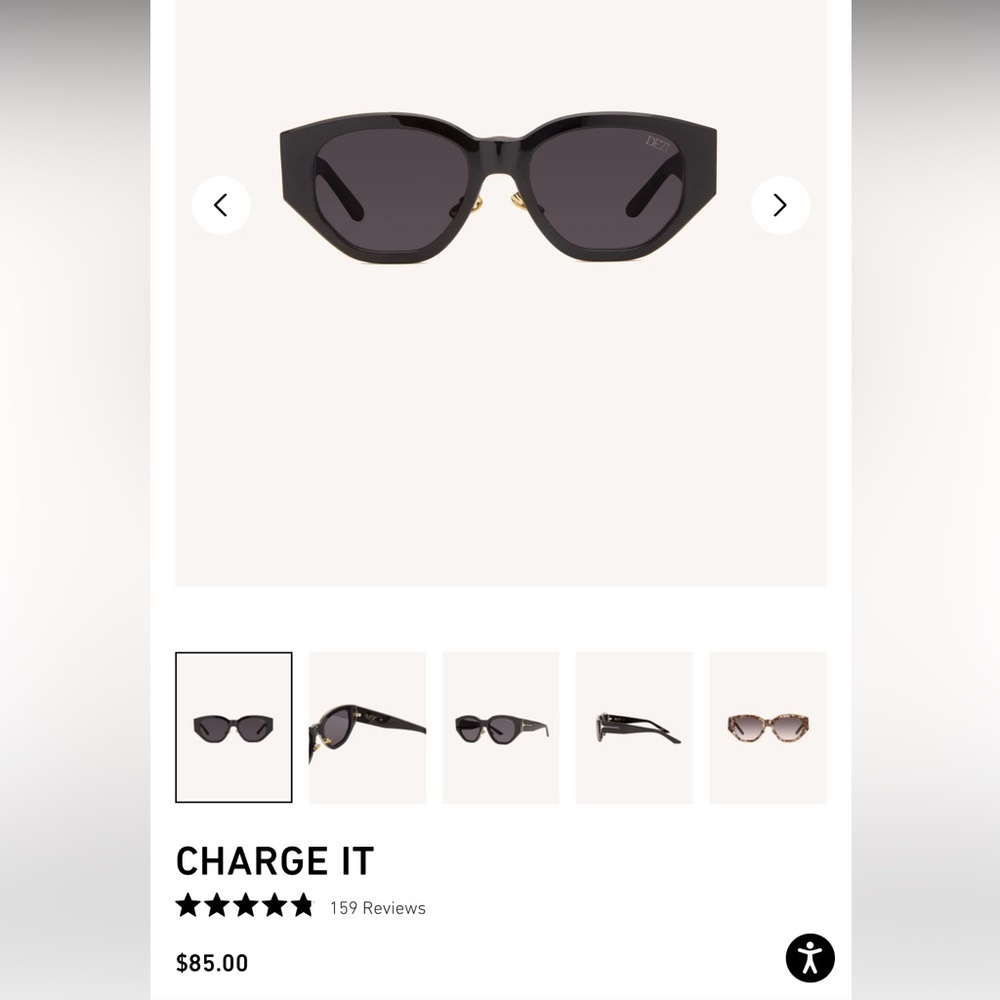 DEZI Charge It Sunglasses in Black-Dark Smoke - Picture 3 of 8